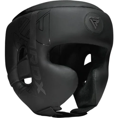 Image of RDX Headguard for Boxing, MMA Training, Adjustable Padded KARA Head Guard Cheeks, Forehead and Ear Protection, Muay Thai Headgear, Kickboxing, Sparring, Martial Arts, Karate, Taekwondo Helmet