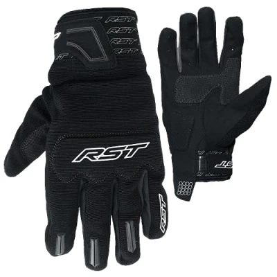 Image of RST 2100 Rider CE Approved Lightweight City Motorcycle Gloves Black S