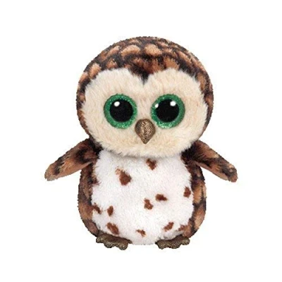 Image of TY Beanie Boo Plush Sammy the Owl 15cm