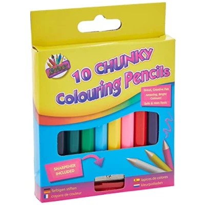 Image of Artbox 1/2 Size Chunky Colouring Pencil (Pack of 10) 1084