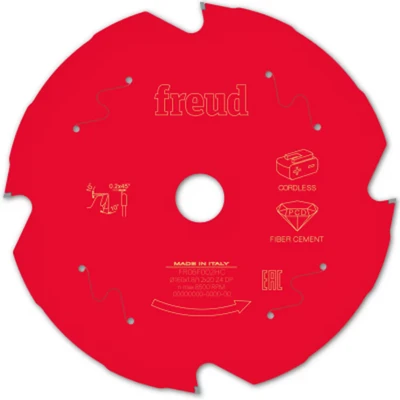 Image of Freud Fiber Cement Saw Blade 160mm x 20mm 4T Cordless