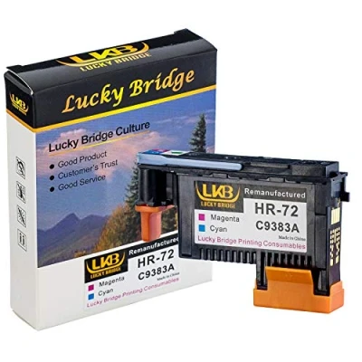 Image of Lucky Bridge HP72MC printhead C9383A remanufactured with new updated chips replacement for HP Designjet T610 T620 T770 T790 T1100 T1120 1200 T1300 T2300 (72 C9383A) UK