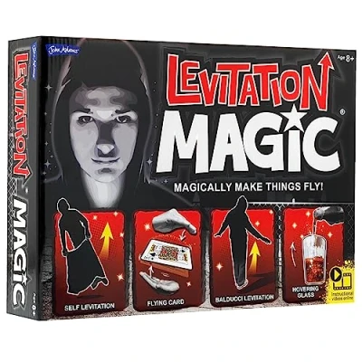 Image of John Adams Levitation Magic: Make things fly…magically Kids Science Magic Set Ages 8+ , Medium, White