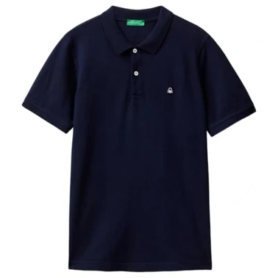 Image of United Colors of Benetton Men&#039;s Polo Shirt M/M 3wg9u301z, Blue, XXL