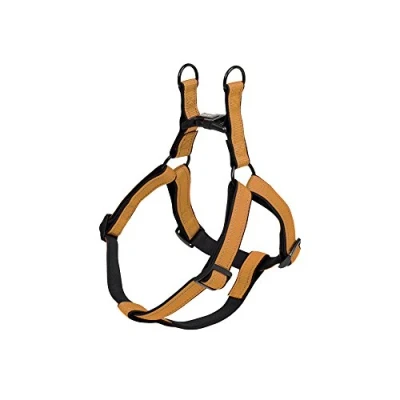Image of Nobby Classic Reflect Soft Harness, 60 86 cm, Gold/Black