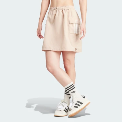 Image of adidas Originals Cargo Skirt Aline skirt, Women&#039;s, Size: 0/2 (XXS), Magic beige