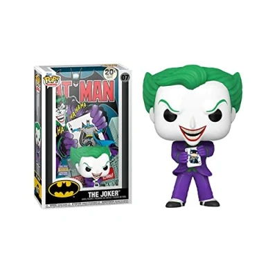 Image of FUNKO DC POP! Comic Cover Vinyl Figurine Joker Back in Town 9 cm