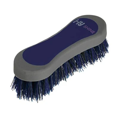 Image of Y H HySHINE Active Groom Face Brush 12.3 x 4cm Midnight Navy