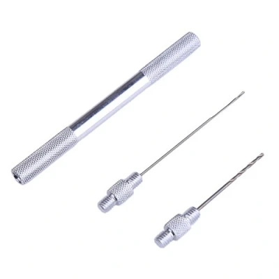 Image of NEWSHOT Stainless Steel Baiting Tool Kit Carp Fishing Bait Drill &amp; Needle Combo Set