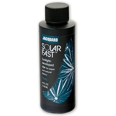 Image of Jacquard Products Solarfast Dye Teal for Paper and Fabric 8oz