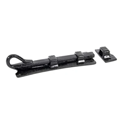 Image of From The Anvil Black 6 Inch Straight Monkeytail Bolt