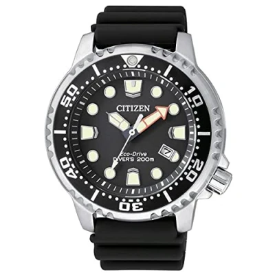 Image of Citizen Promaster Marine Mens Black Watch BN0150 10E Rubber One Size