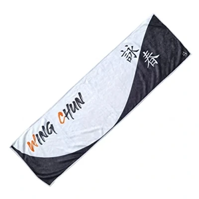 Image of TAO Sport Towel Lightweight Cotton and Microfiber Ultra Absorbent Men Women Towel, Wing Chun