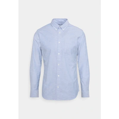 Image of Jack &amp; Jones Men&#039;s JPRBLUBROOK Oxford Shirt L/S NOOS, mere Blue/fit: Slim fit, L