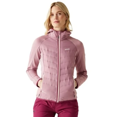 Image of Regatta Women&#039;s Water repellent Andreson Viii Hybrid Jacket Lilas Beaujolais, Size: 8