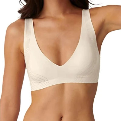 Image of Sloggi Women&#039;s Zero Feel N 2.0 EX Non Wired Bra, Angora, XS
