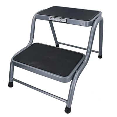 Image of Double Non Slip Caravan Motorhome Access Step Camper Heavy Duty Steel