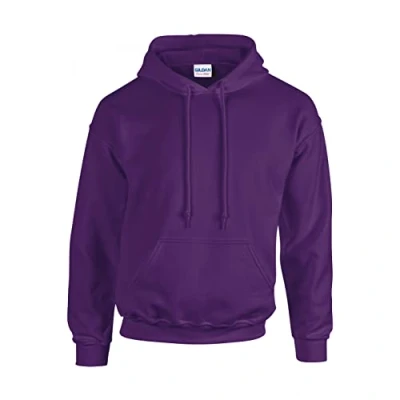 Image of Gildan Heavy Blend Adult Hooded Sweatshirt, Purple, XL