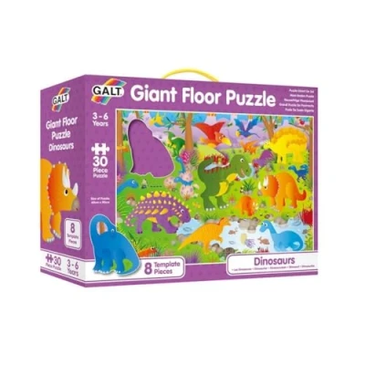 Image of Galt Toys, Giant Floor Puzzle Dinosaurs, Puzzles for Kids, Ages 3 Years Plus