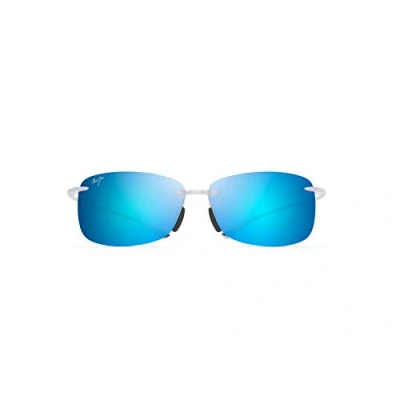 Image of Maui Jim acau Sunglasses, Blue &#039;Akau Crystal Matte, 62