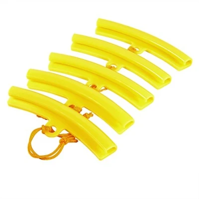 Image of 5 Pcs Car Tire Rim Protectors Wheel Saver, Keenso Motorcycle Changer Protector Mount Guard Fixing Tyre Cover Changing Edge Savers Tool(Yellow) beauty care