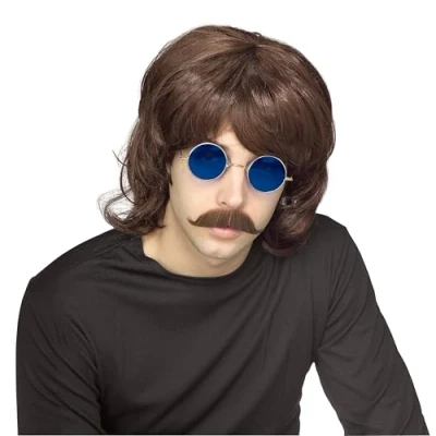 Image of Rubie&#039;s Official 70&#039;S Shag Wig, Adult Fancy Dress Accessory Halloween