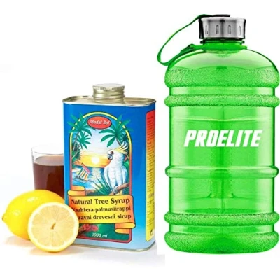 Image of Madal Bal Natural Tree Syrup Lemon Detox 1000ml + Gallon Bottle 2.2 litres