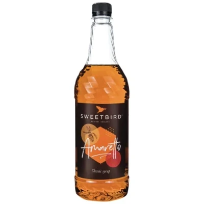 Image of Sweetbird Amaretto Coffee Syrup 1litre (Plastic)