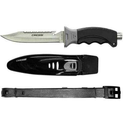 Image of Cressi Borg Diving Knife Black