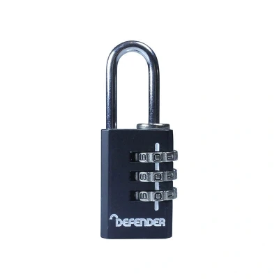Image of 3x TIMCO Defender Combination Padlock Dfcombi20 SQR701801
