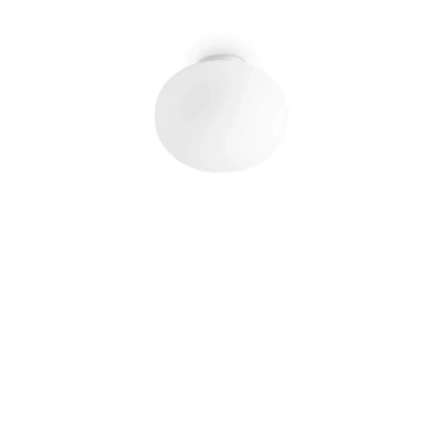 Image of Cotton Globe Ceiling Light White 30cm