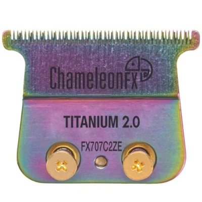 Image of BaByliss PRO 4Artists Chameleon Titanium Deep Tooth Blade Skeleton