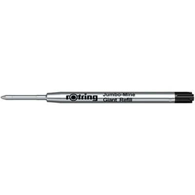 Image of rOtring S0195390 Ball Pen Refills Black (Pack of 5)