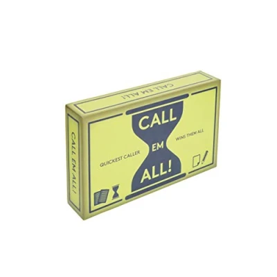 Image of Bubblegum Stuff Call Em All Card Game, For 4+ Players, Family Friendly Great Gift Kids Aged 8+