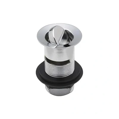 Image of TC Bathroom Basin Waste Swivel Flip Plug Slotted Tail 1 1/4&quot; 32mm