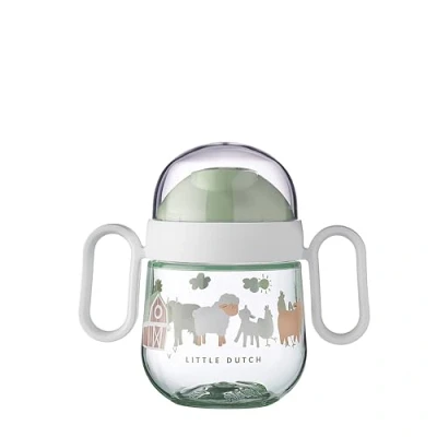 Image of Mepal Non Spill Sippy Cup Mio 6+ Months Baby Dishwasher Safe &amp; BPA Free 200 ml Little Farm
