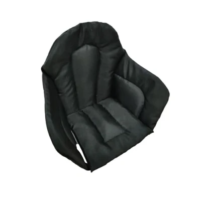 Image of Safetots Highchair Cushion Black, for Baby and Toddler High Chair, Stylish Practical