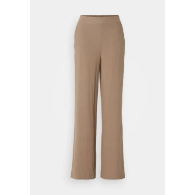 Image of Pieces Pcvinsty NOOS Trousers, Women&#039;s, Size: Sx32, Brown