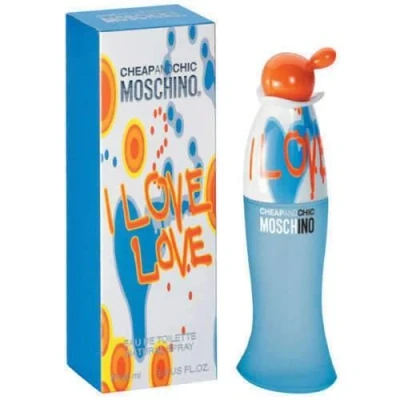 Image of PROFUMO DONNA MOSCHINO CHEAP AND CHIC I LOVE 100 ML EDT 3,4 OZ FEMME EAU DE TOILETTE SPRAY