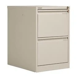 Image of Bisley Filing Cabinet 2 Drawer 470x622x711mm Ref 1623 av4