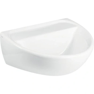 Image of Twyford Sola No Tap Medical Wash Basin White 500mm X 400mm Sa4250Wh