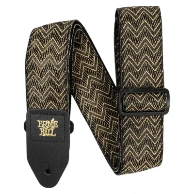 Image of Ernie Ball Classic Jacquard Guitar/Bass Strap Golden Waves