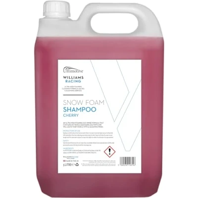 Image of Williams Racing Snow Foam Cherry Car Shampoo 5 Litre