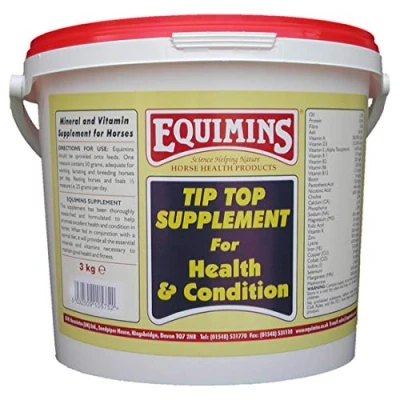 Image of Equimins EQS0095 Tip Top Supplement Powder Clear, 3 kg