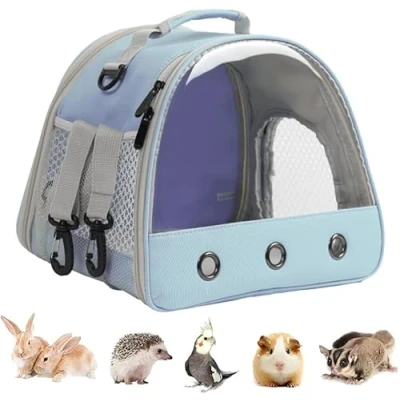 Image of Small animal Carrier Hiking Outdoor (Blue, TPU)