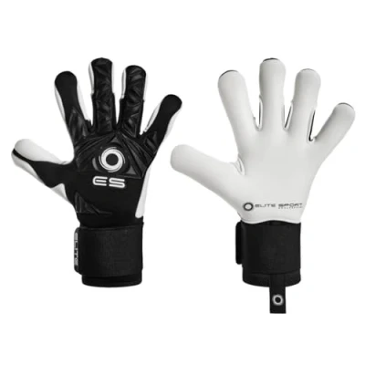 Image of Elite Neo Revolution II Combi Goalkeeper Gloves Black/White 2023 Series