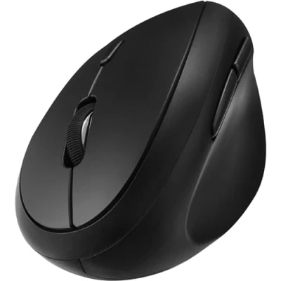 Image of Adesso IMOUSE V10 WRLS VERTICAL ERGONOMIC MOUSE BLK OPTICAL 30 FT RANGE, Black