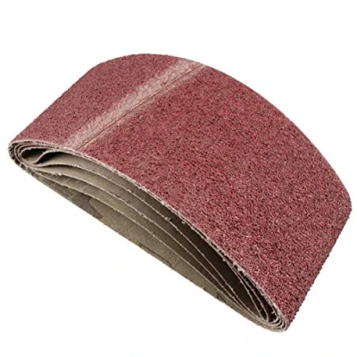 Image of Belt Power Finger File Sander Abrasive Sanding Belts 457mm x 75mm 40 Grit 5 PK
