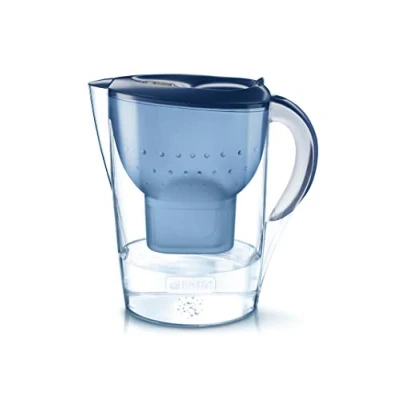 Image of Brita Marella White water filter jug with Maxtra + 3,5 L Blue