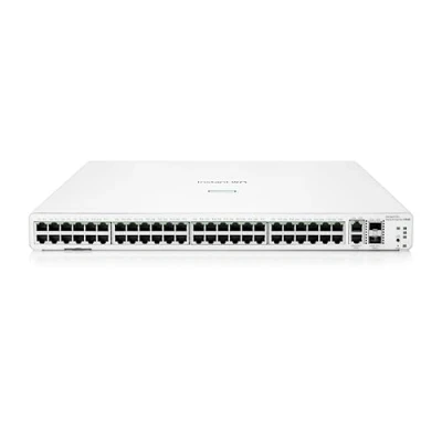 Image of HPE Networking Instant On Switch Series 1960 48 Port Gb Smart managed Layer 2+ Ethernet 48x 1G 2x 10GBase T, SFP+ Stackable UK Cord (JL808A#ACC)